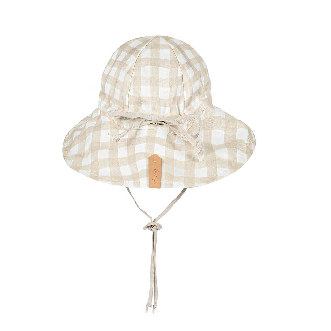 Wanderer Girls Reversible Bucket Sun Hat (Flynn/Flax)