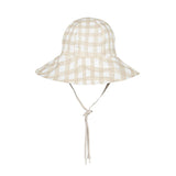 Wanderer Girls Reversible Bucket Sun Hat (Flynn/Flax)