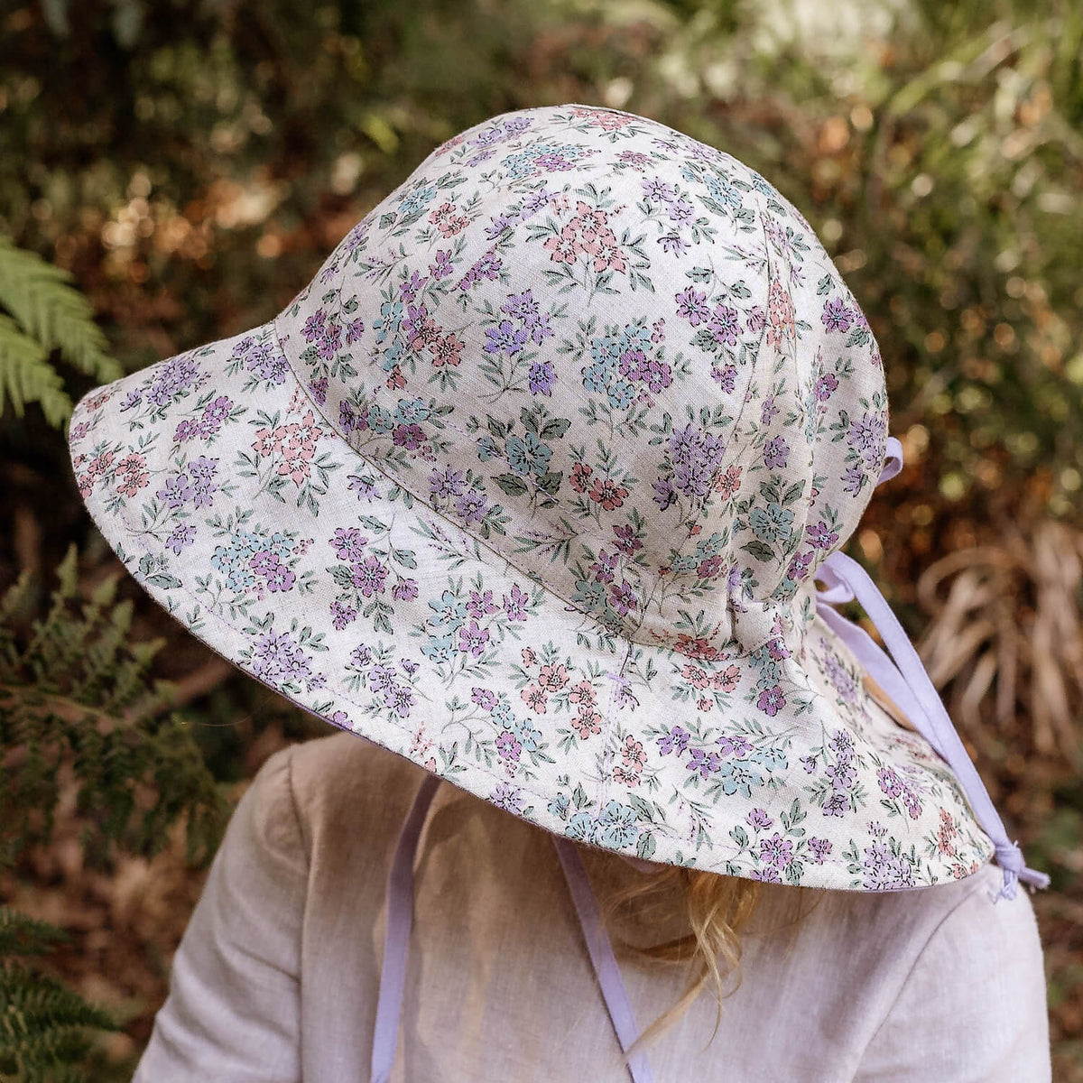 Wanderer Panelled Bucket Sun Hat (Laura)