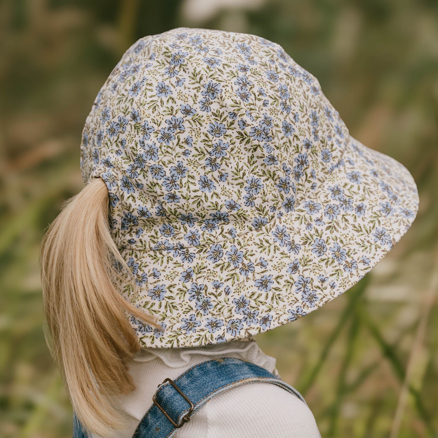 Ponytail Bucket Sun Hat (Harper)