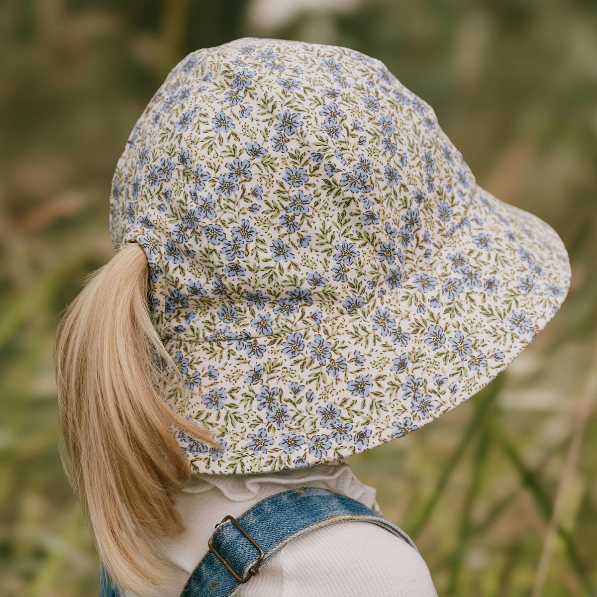 Ponytail Bucket Sun Hat (Harper)