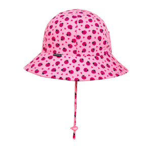 Ponytail Bucket Hat (Ladybug)