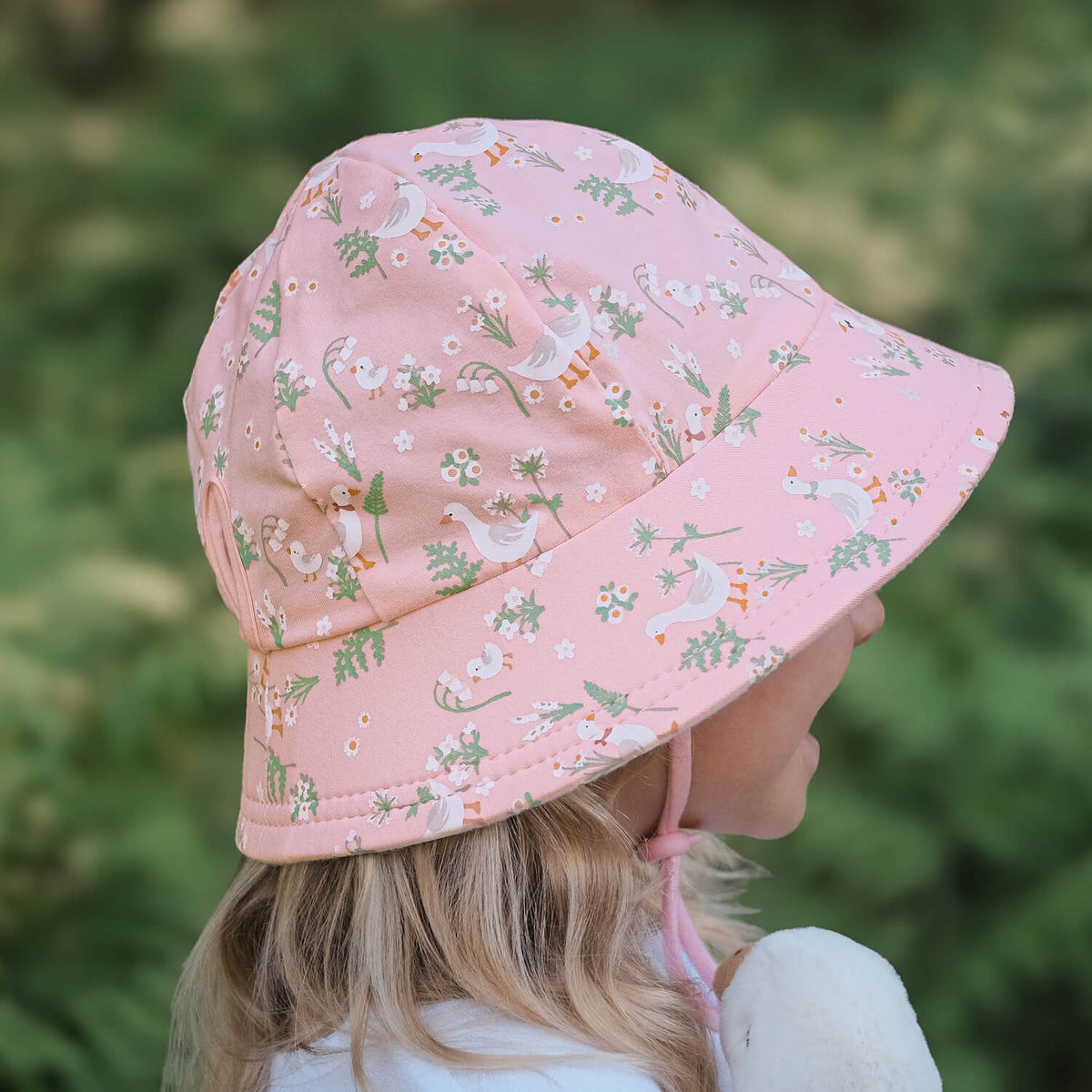 Ponytail Bucket Sun Hat (Quackers)