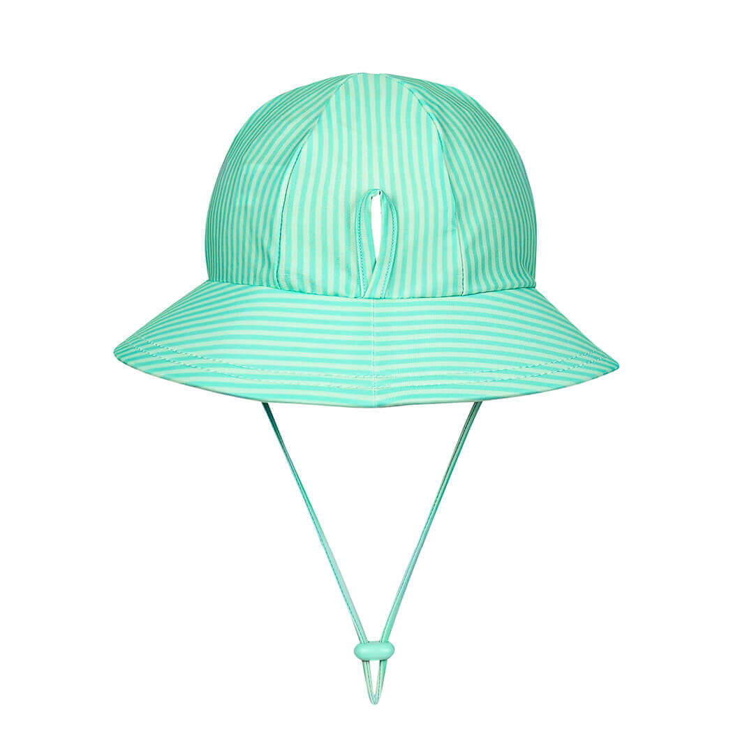 Ponytail Swim Bucket Beach Hat (Andie)