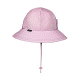 Ponytail Swim Bucket Beach Hat (Lila)