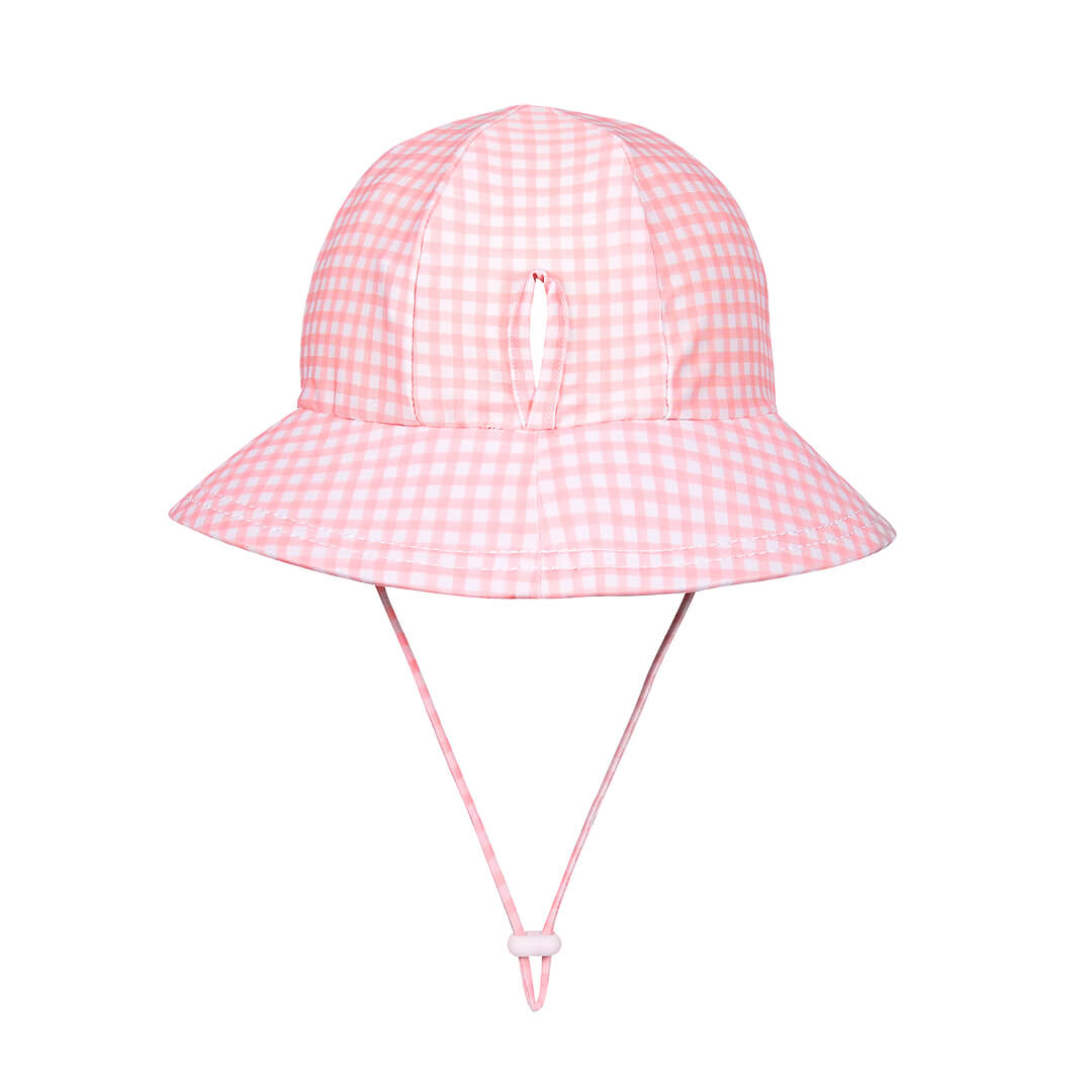 Ponytail Swim Bucket Beach Hat (Skipper)