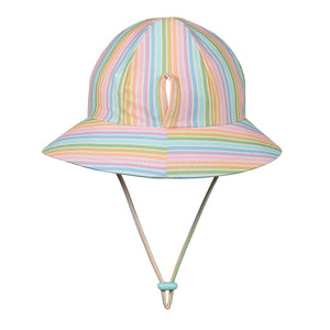 Ponytail Swim Bucket Hat (Rainbow)