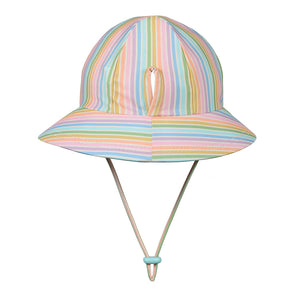Ponytail Swim Bucket Hat (Rainbow)