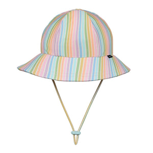 Ponytail Swim Bucket Hat (Rainbow)