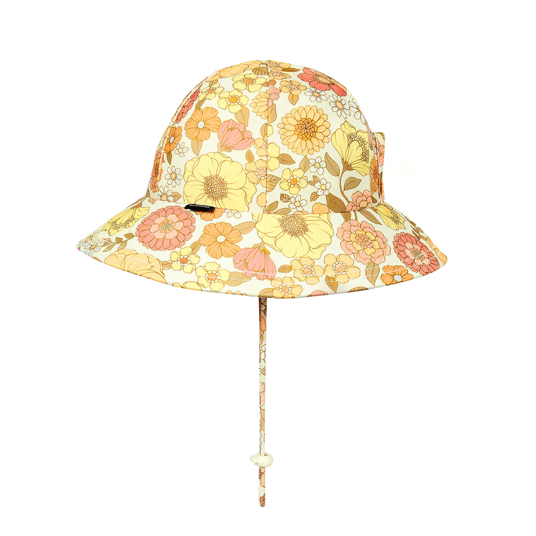Ponytail Swim Bucket Beach Hat (Tallulah)