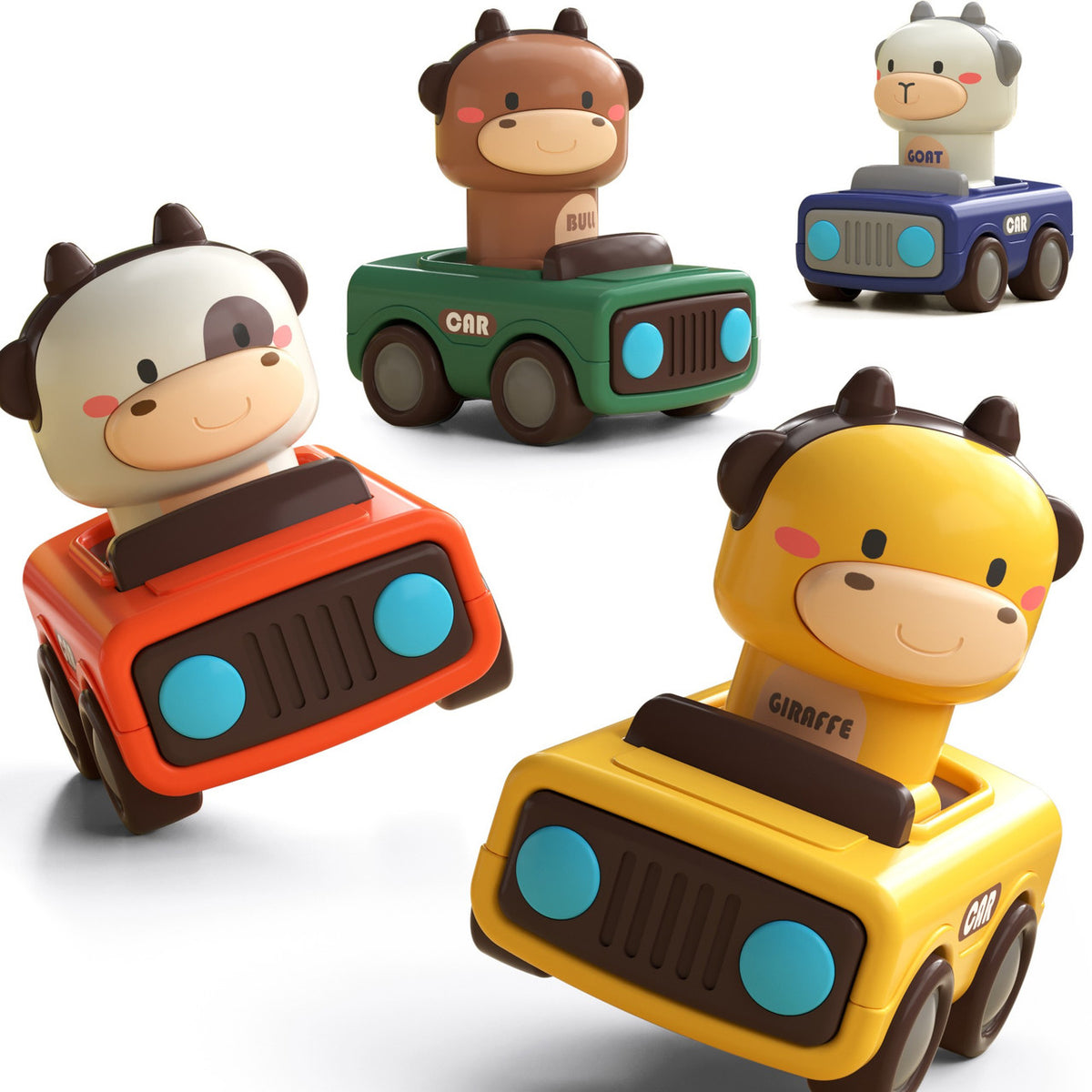 Press & Go Racing Cars - Bull