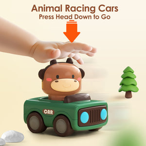 Press & Go Racing Cars - Cow