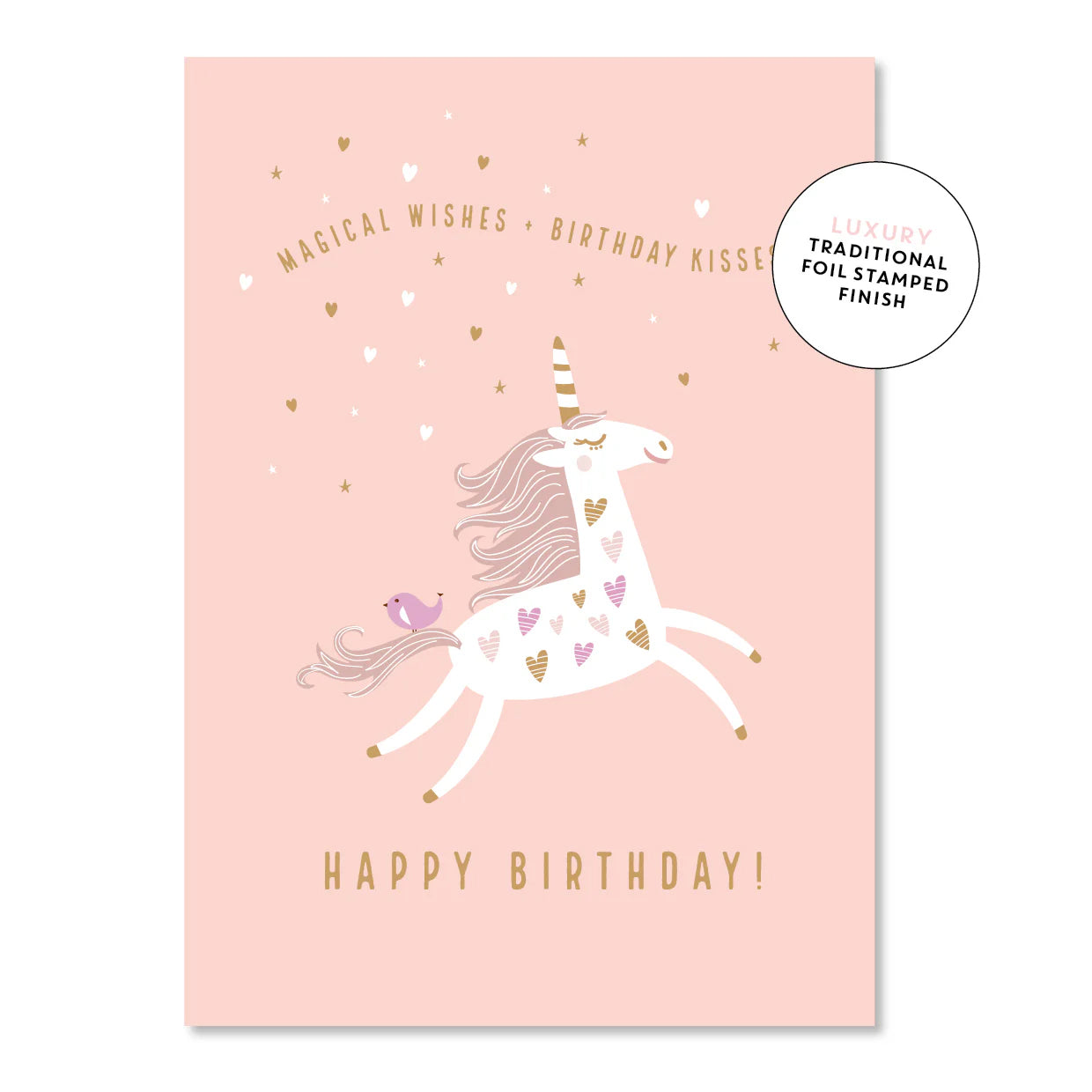 Pretty Unicorn Greeting Card