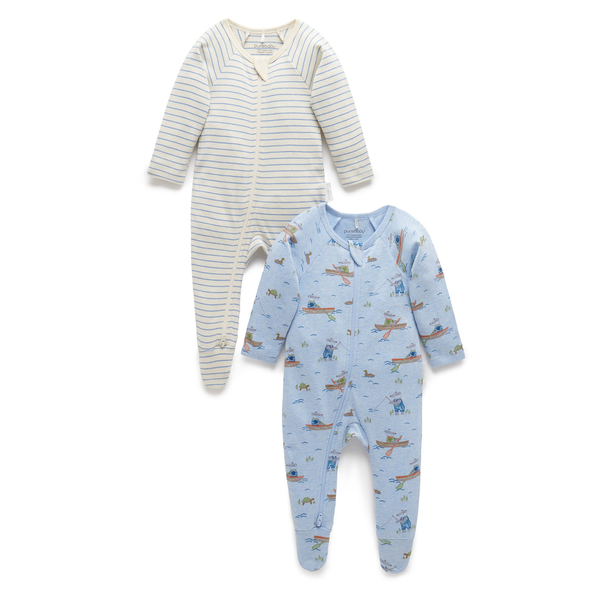 Sky Fishing Zip Growsuit (2 Pack)