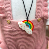 Rainbow Chew Pendant