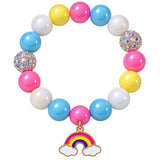 Rainbow Bead Bracelet