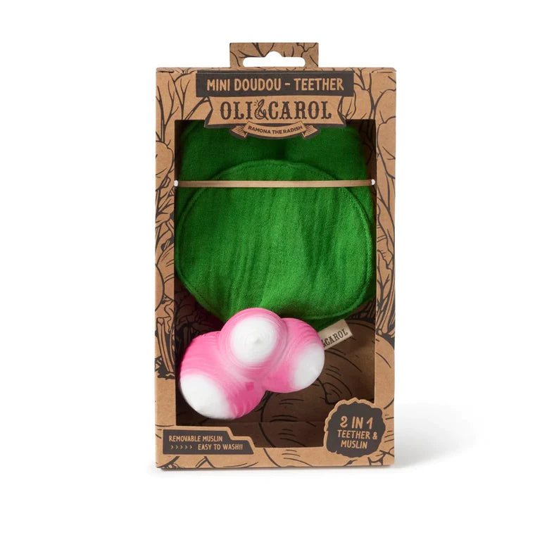 Doudou Mini Teether - Ramona The Radish