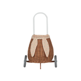 Rattan Bunny Luggy with Lining - Gumdrop
