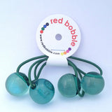 Bobble Hair Ties (Green)