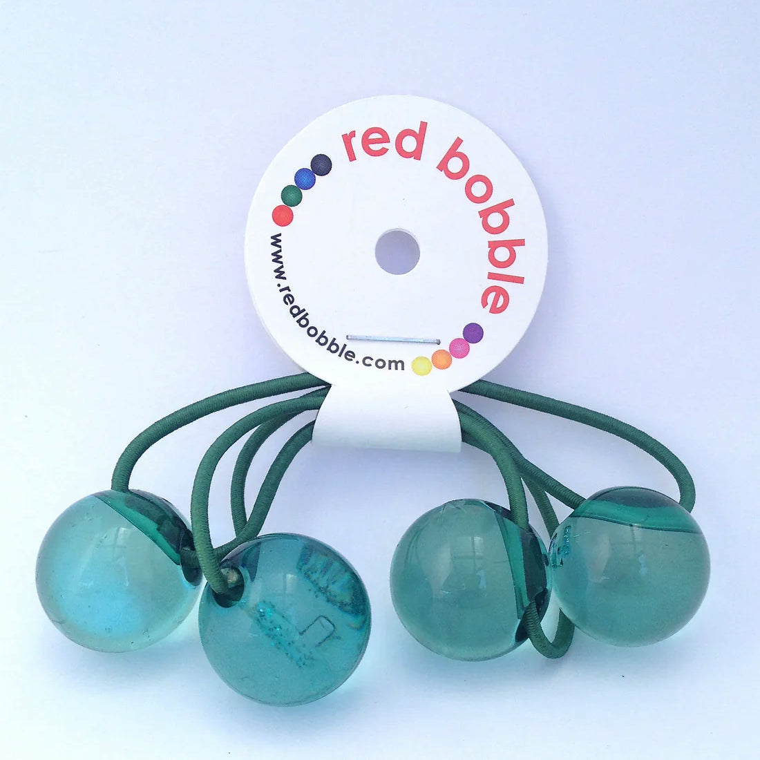 Bobble Hair Ties (Green)