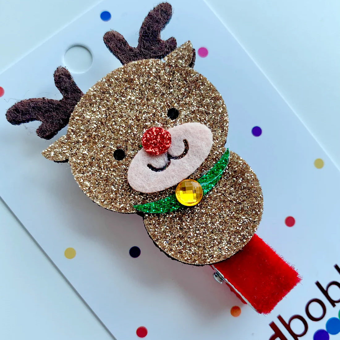 Reindeer Hair Clip