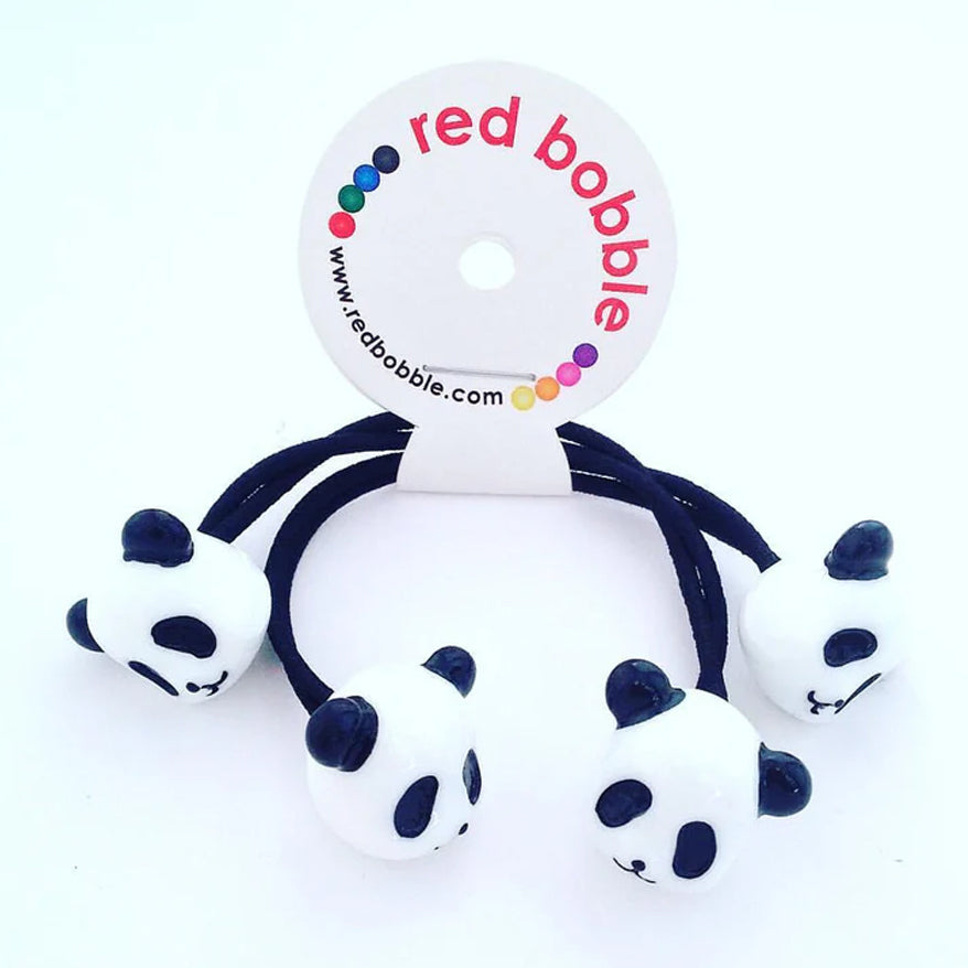 Mini Panda Hair Ties