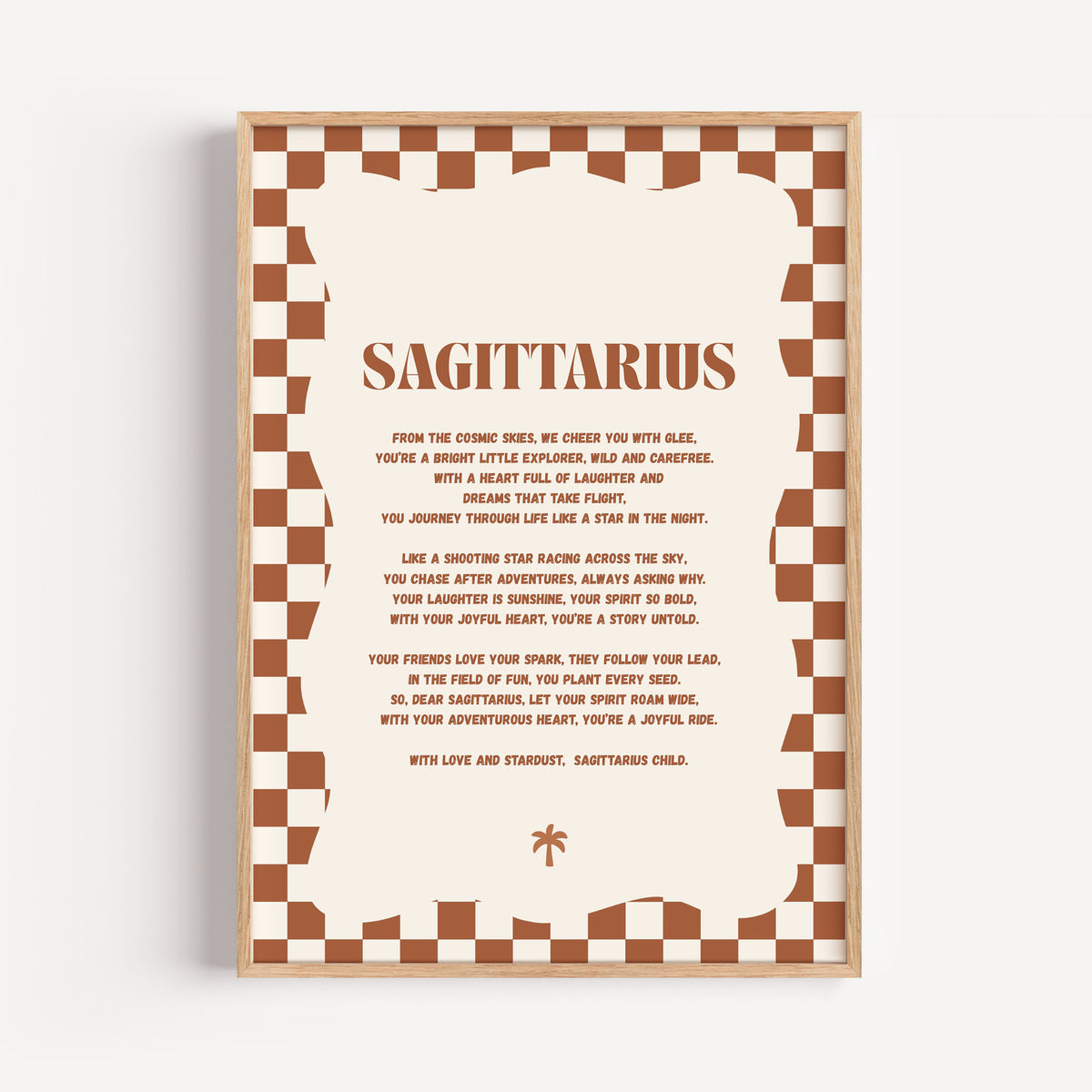 Boho Zodiac A4 Print (Sagittarius)