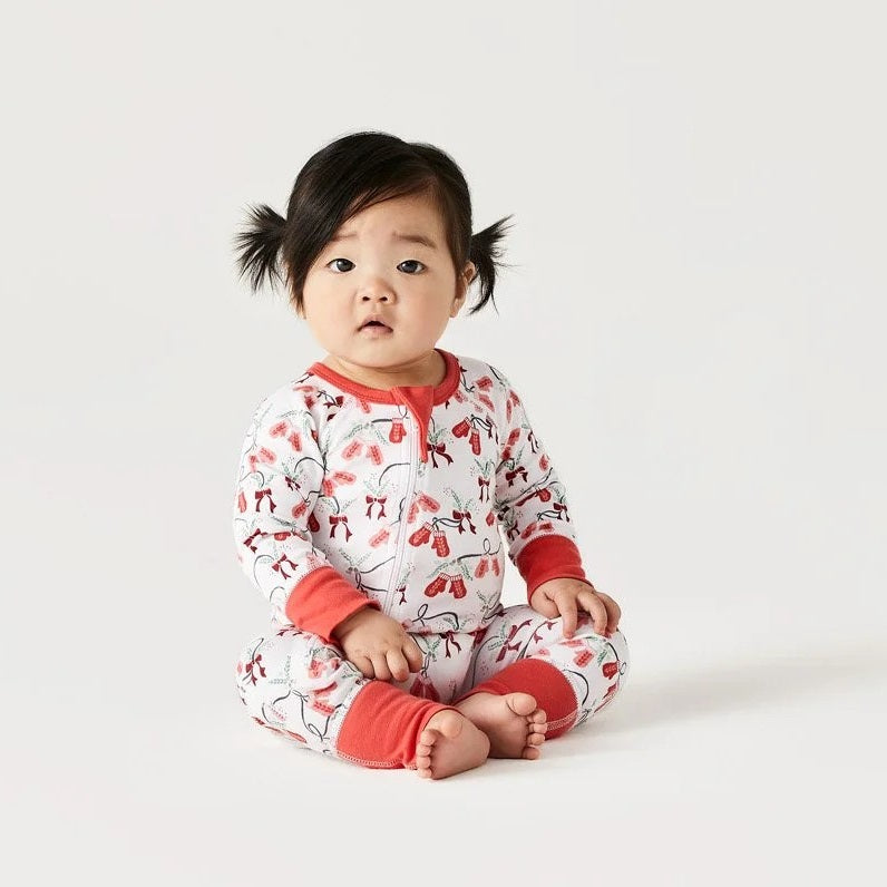 Mittens Zip Romper