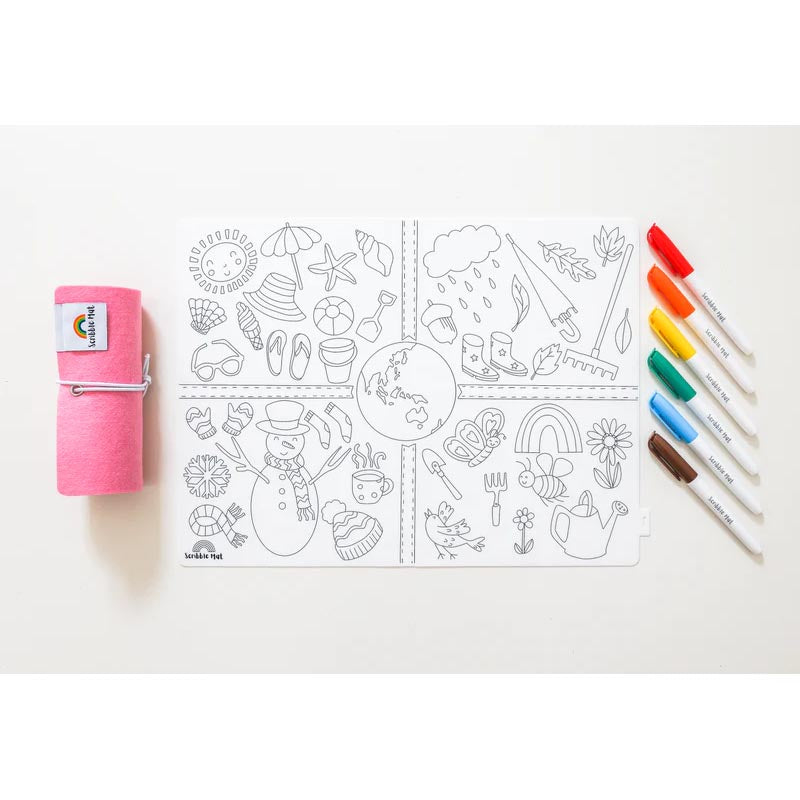 Scribble Mat (Seasons)
