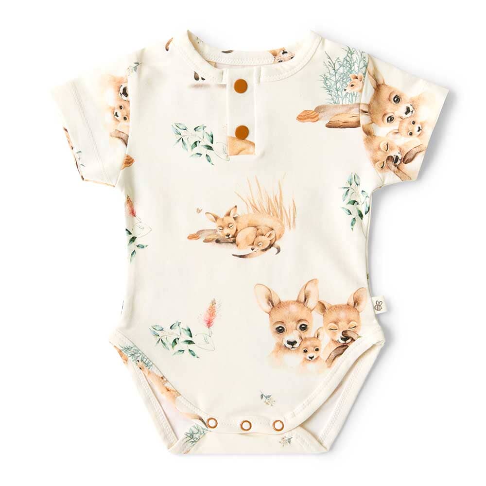 Kanga SS Organic Bodysuit