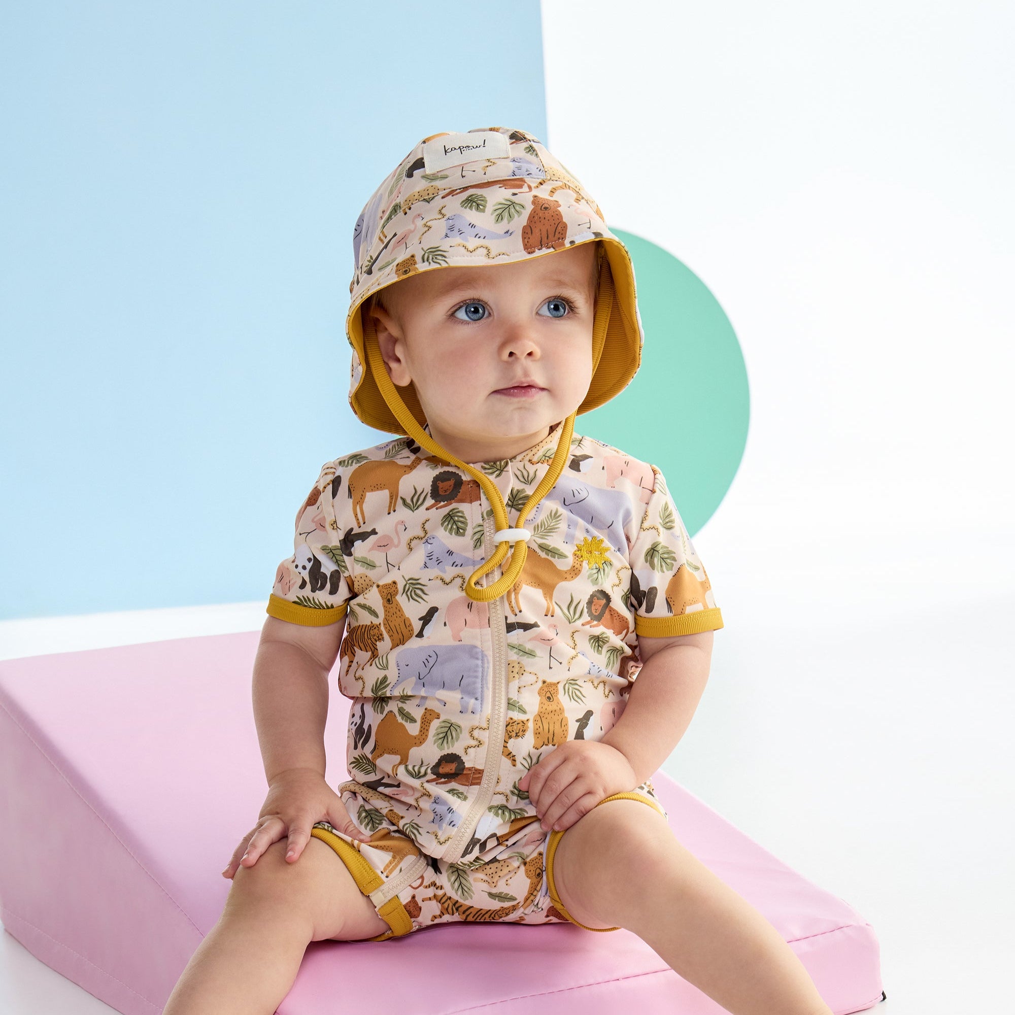 Animal Kingdom Reversible Swim Hat