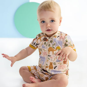 Animal Kingdom Short Sleeve Swimsuit