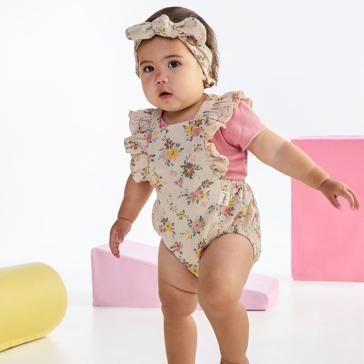 Yasmine Floral Vintage Playsuit