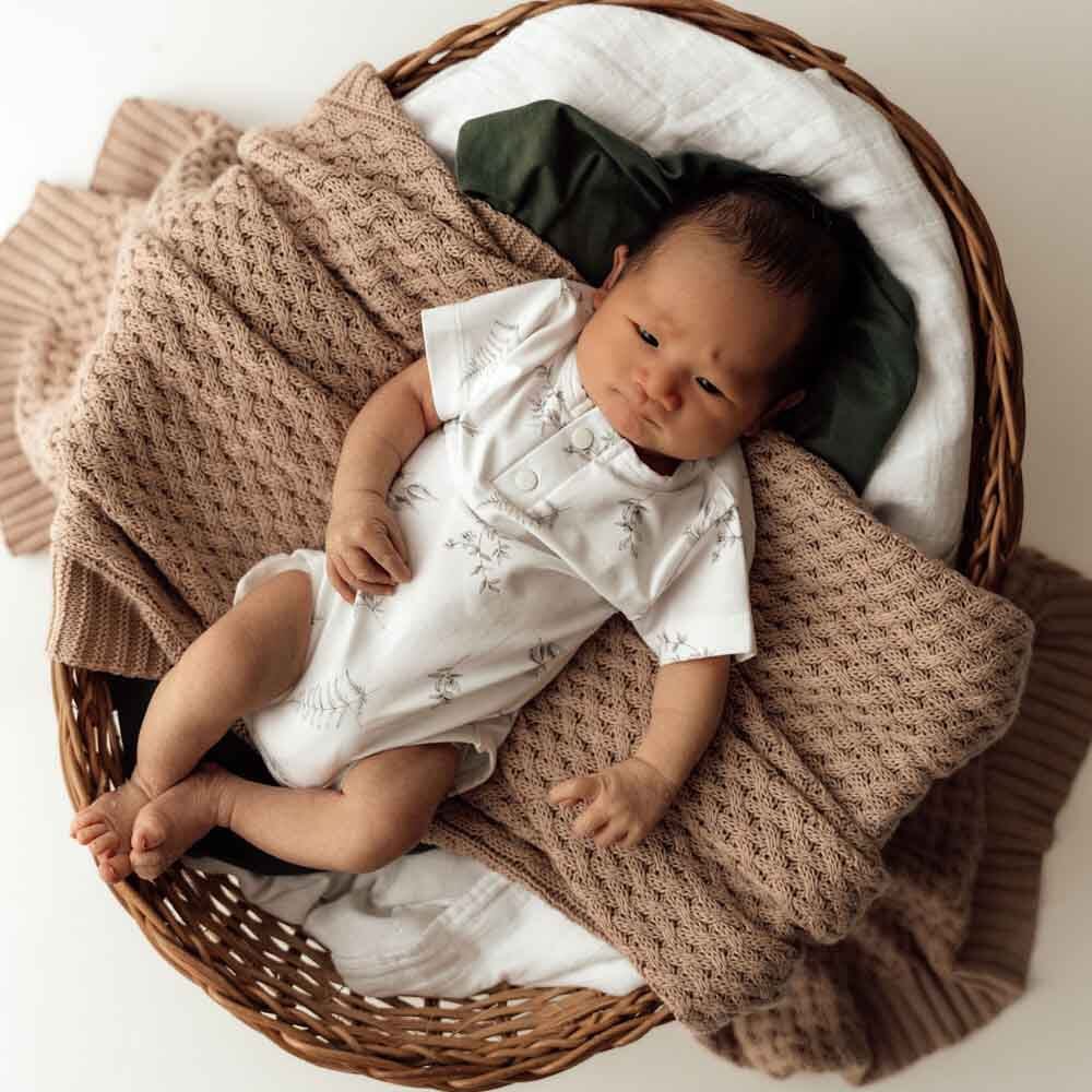 Silver Gum SS Organic Bodysuit