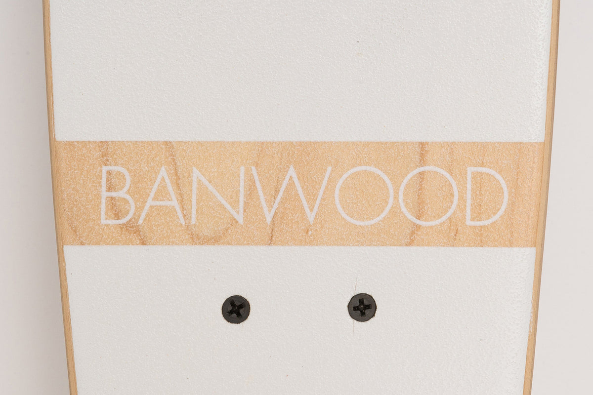 Banwood Skateboard (White)