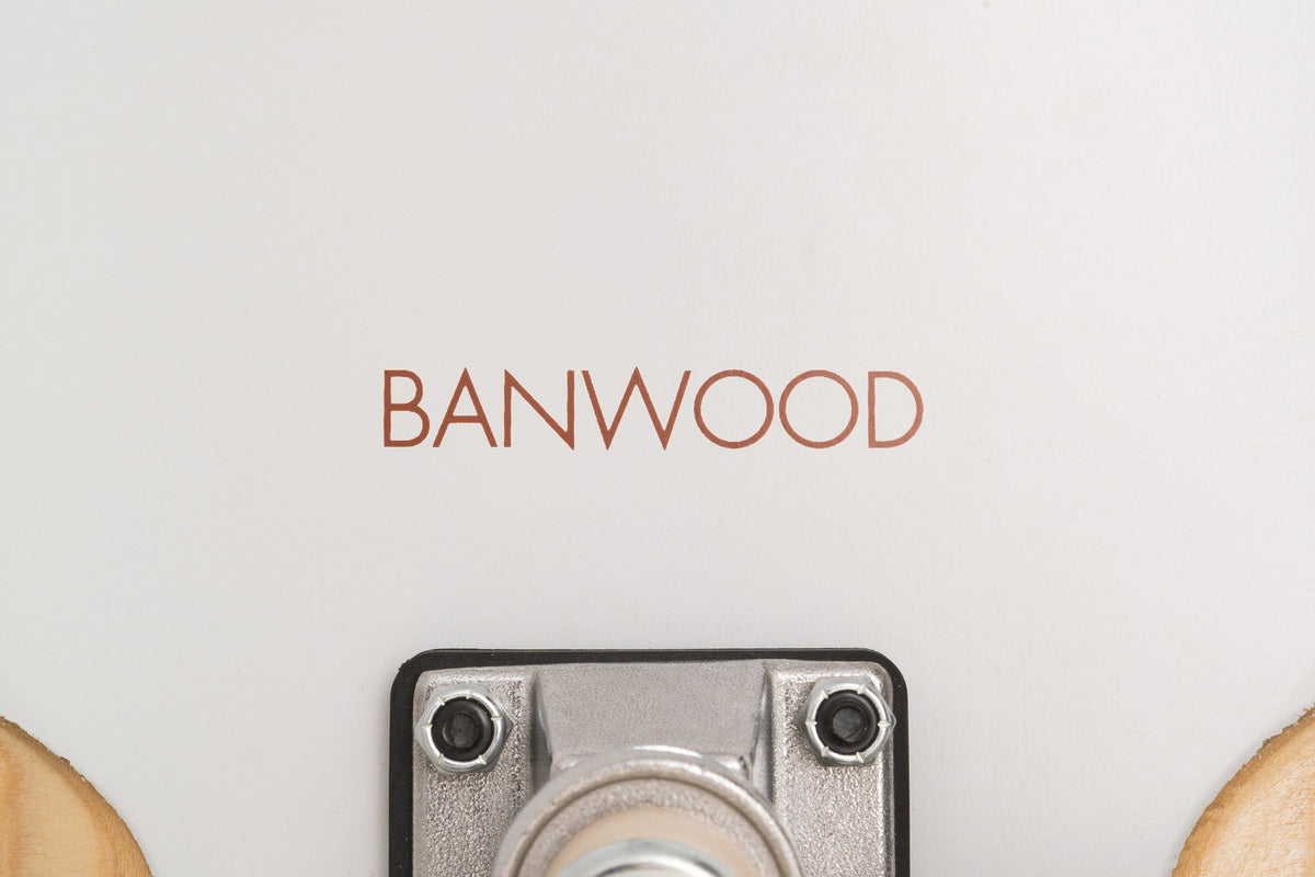 Banwood Skateboard (White)