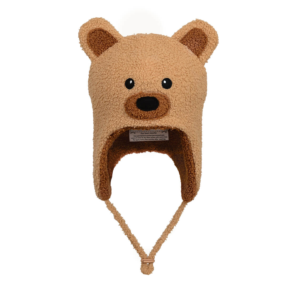 Teddy Snuggle Beanie (Brown)
