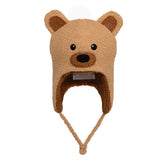 Teddy Snuggle Beanie (Brown)