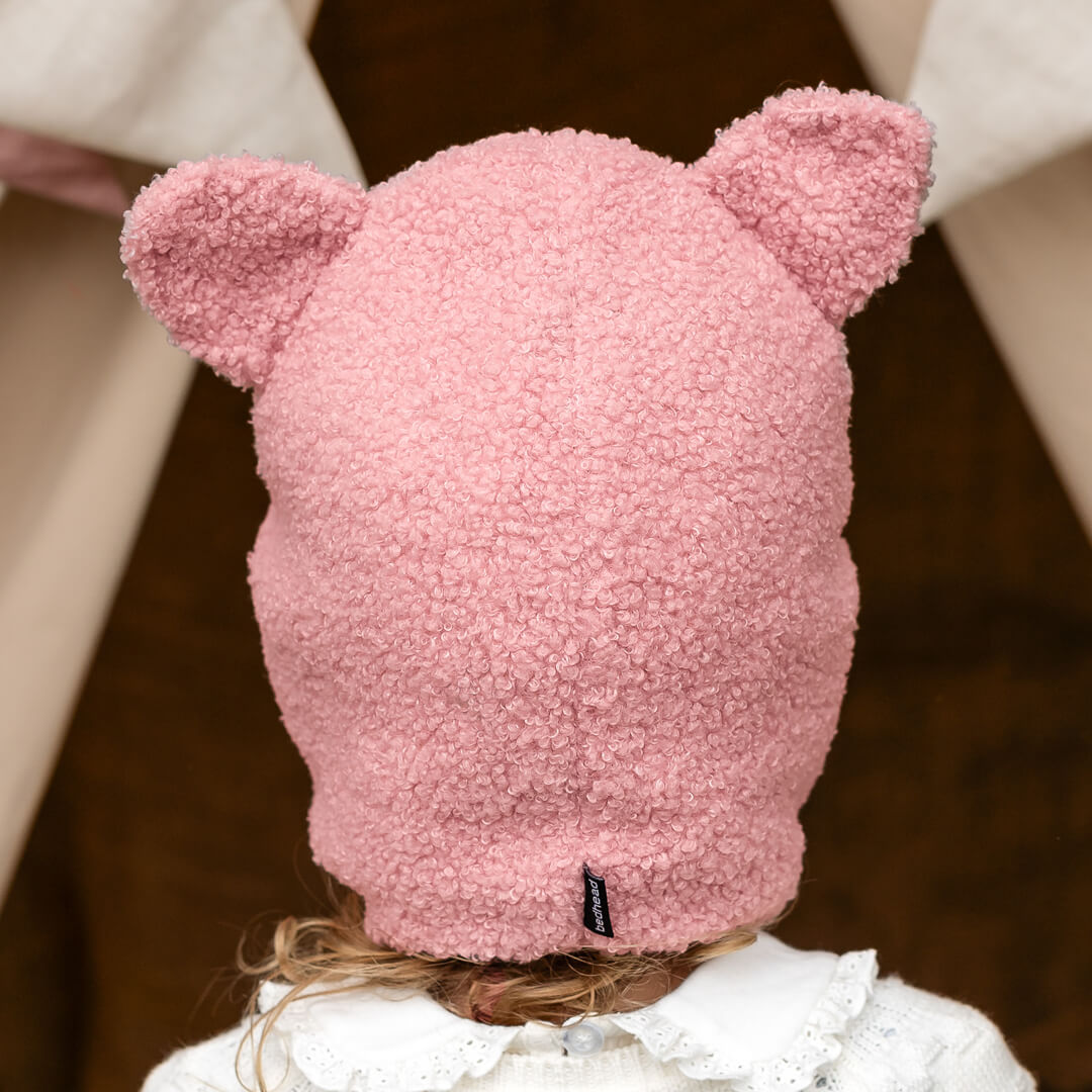 Kitty Snuggle Beanie (Pink)