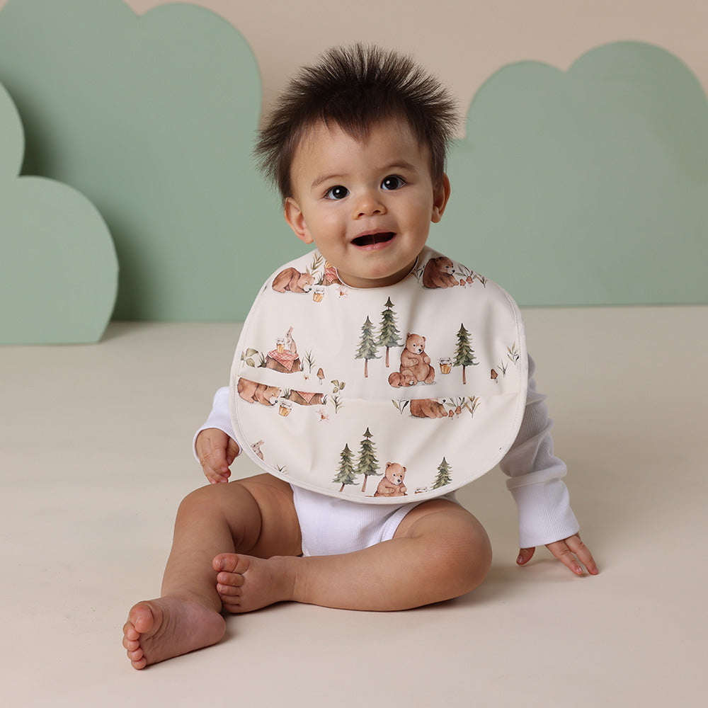Bears Snuggle Bib