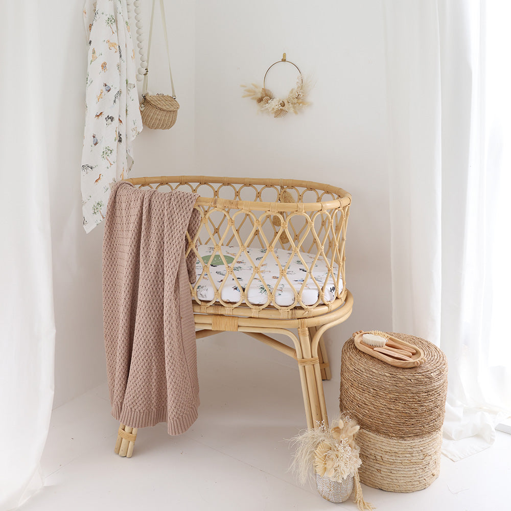 Dog Park Bassinet Sheet/Change Pad Cover