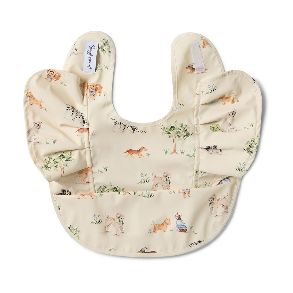 Dog Park Frill Snuggle Bib