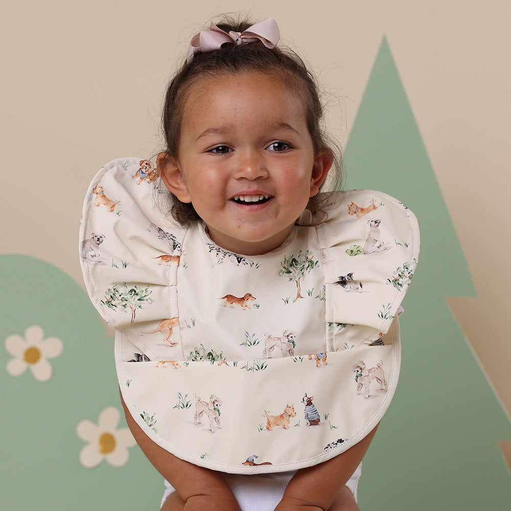 Dog Park Frill Snuggle Bib