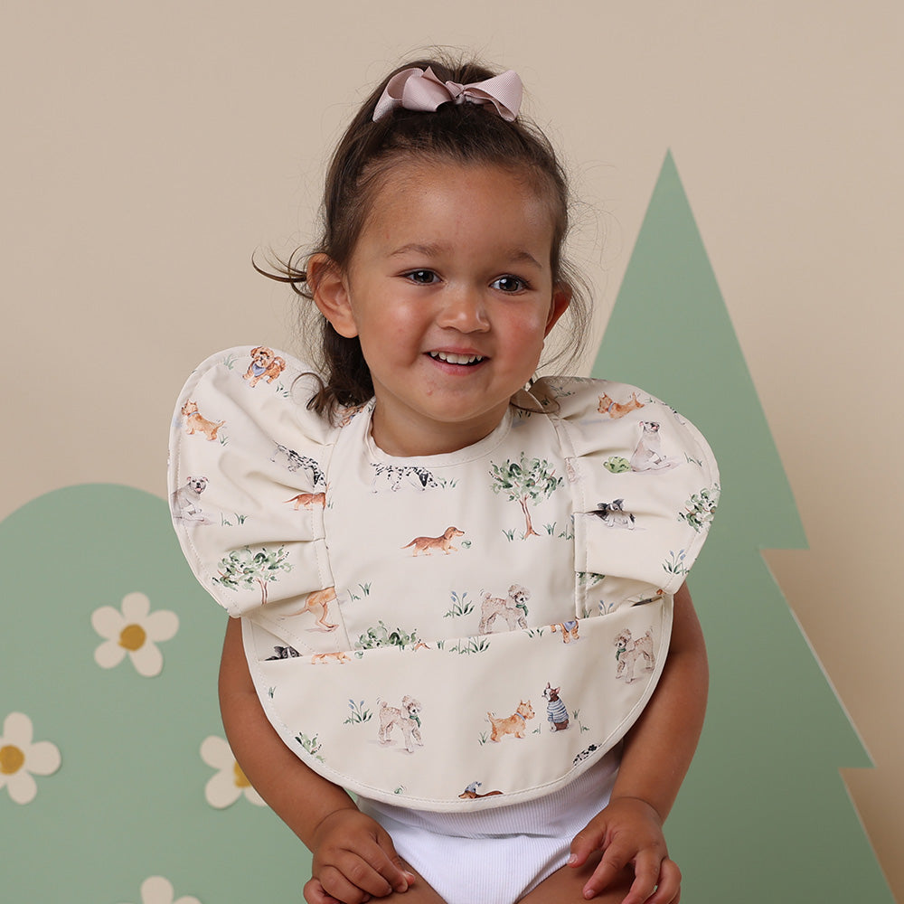 Dog Park Frill Snuggle Bib