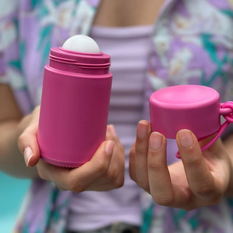 Salt Lake Pink Refillable Roll-On-Applicator (100ML)