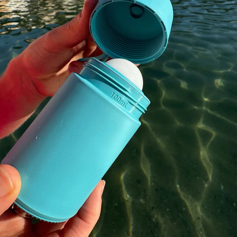 Sky Blue Refillable Roll-On-Applicator (100ML)