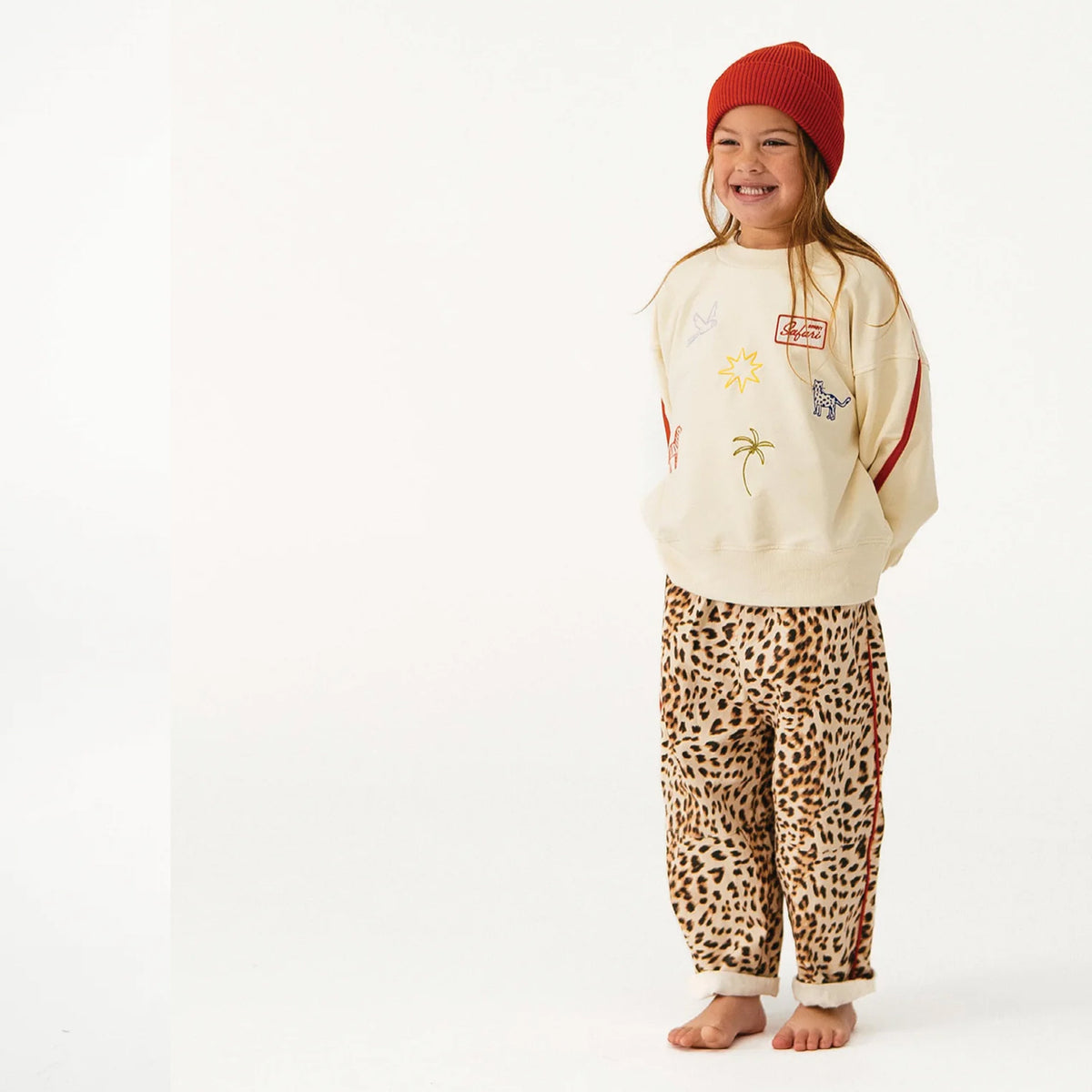 Twill Pants - Leopard