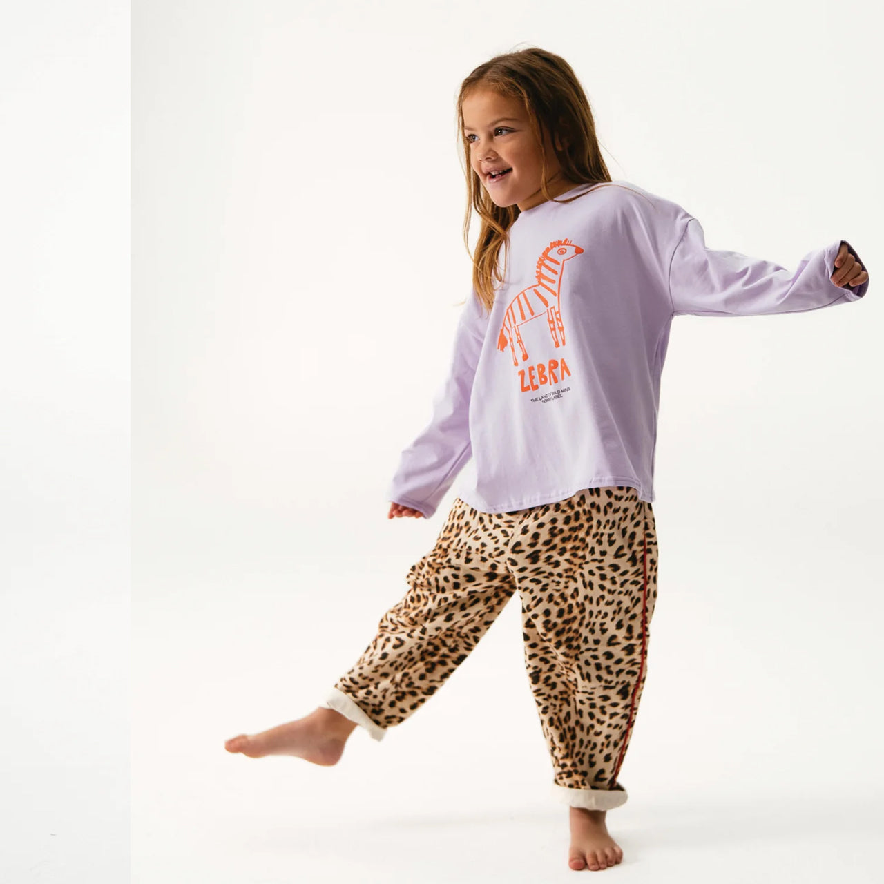 Animal Tee - Lilac