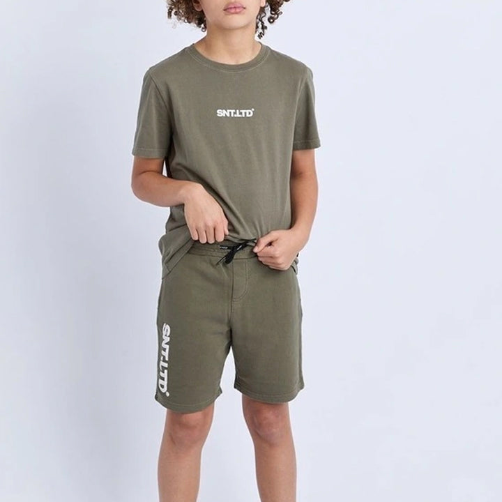 Podium Fleece Shorts (Khaki)