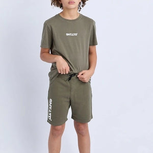 Podium Fleece Shorts (Khaki)